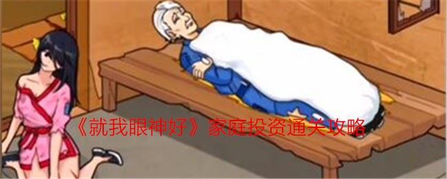 就我眼神好家庭投资改善老人生活怎么过 通关攻略