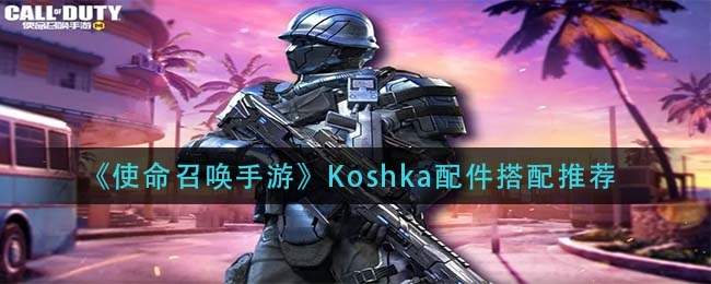 使命召唤手游Koshka配件搭配推荐一览-使命召唤手游Koshka配件搭配介绍